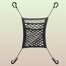 afnyex 3-Layer Car Mesh Organizer, Seat Back Net Bag, Automotive Seat Back Organizers, Car Multi Pocket-picture-19