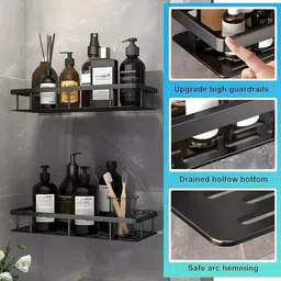 pqri OLKWS-125 Aluminium Wall Shelf image 5