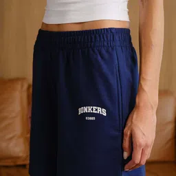 Solid Women Blue Regular Shorts-image-3