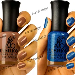 aq fashion Long Lasting quick dry Nail Polish New collection Set 1268 Multicolor image 5