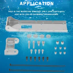 000-10874-001 Transducer Mounting Bracket Compatible with LSS-2 HD Skimmer Transducer Replacement for Lowrance LSS-2 HD Skimmer Transducer Mounting Bracket image 1