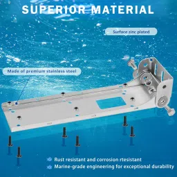 000-10874-001 Transducer Mounting Bracket Compatible with LSS-2 HD Skimmer Transducer Replacement for Lowrance LSS-2 HD Skimmer Transducer Mounting Bracket image 4