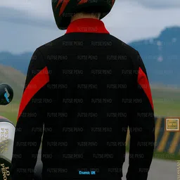 futse peno Men Striped Casual Jacket image 5