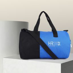 hrx by hrithik roshan 0.38 L Gym Duffel Bag - gym travel duffle bag for men & women - Blue, Black-picture-47