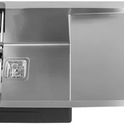 fossa 40"x18"x10" Inch Single Bowl With Drain Board Premium Handmade Kitchen Sink FS-24 Vessel Sink-picture-28