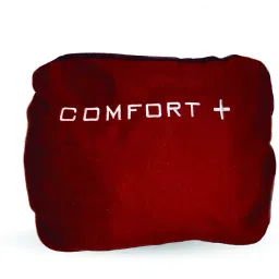 Comfort Plus 3-in-1 Microfleece Travel Blanket (Burgundy) image 2