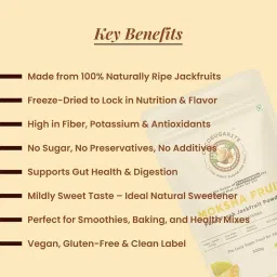 COCOSUGARITE Moksha Fruit – Raw Green Jackfruit Powder 300g | Low Carb, High Fiber & Gluten-Free | Plant-Based Flour Alternative | Natural Superfood for Healthy Cooking (Pack of 2) image 4