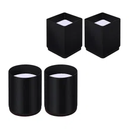 TRENDYNEST® 4 Furniture Risers Bed Riser Chair Leg Lifts Lifter Black 4x5cm | Home & Garden | Furniture | Beds & Mattresses | Bed & Waterbed Accessories image 4