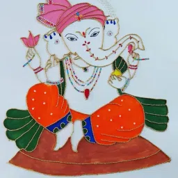 Radhe Fashion Crystal 2Mm Bead Ball Chain For Jewellery Making For Craft For Christmas Tree Decoration (Gold-10 Meter) image 3