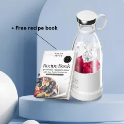 NP STORE Portable Personal Blender - Smoothies, Juices & Protein Shakes On the Go - 350ml, Wireless Rechargeable, USB, Quiet, BPA Free image 5