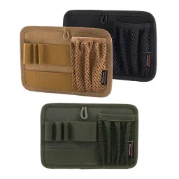 MERISHOPP 3X Tactical Bag Insert Modular Organizer Utility Admin Pouch Hook Fasteners image 2