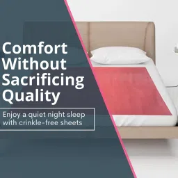 Aqbah Rubber Sheet for Bed Adult, Toddler, Mattress Protector, Non Absorbent Oil Cloth, Reusable Rubberized Textile Fabric Crib 1 Meter(39x39 inches)(100X100 cm) image 2