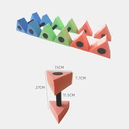 Enakshi® Aquatic Dumbbell High Buoyancy Aquatic Barbell Float Swim Training Equipment Red|Sporting Goods | Fitness Running & Yoga | Fitness Equipment & Gear | Aquatic Fitness Equipment image 3