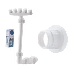 CALANDIS Swimming Pool Waterfall Fountain Spray Fitting Replace Backyard 360 Rotating Three Layer Adapter | Outdoor Fountains | Ponds & Water Features | Yard, Garden & Outdoor Living image 1