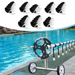TRENDYNEST® Pool Solar Cover Reel Attachment Straps Kit Lightweight Solar Blanket Straps 6 Pieces | Home & Garden | Yard, Garden & Outdoor Living | Pools & Spas image 5