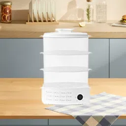 LR Decor E-Shop Food Steamer Lightweight 12 LTR Sturdy Warmer for Picnic for Kitchen Noodles image 1