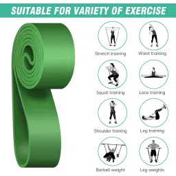 FirstFit Pull Up Band, Exercise Resistance Bands for Strength Training, Home Fitness, Crossfit, Stretch Exercises,Powerlifting Stretch Band (XX Heavy: 90-220lbs) image 2