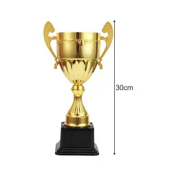 MERISHOPP Award Trophies Prizes Kids Small Trophies for Party Celebrations Event Props Gold S|Sporting Goods image 2