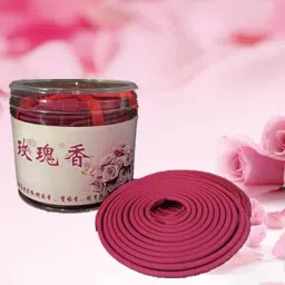 FABLOFT® 2xBox of 60mm Natural Incense (180min) Spiral s Incense Rose image 2
