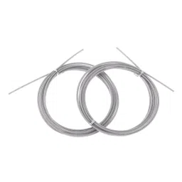 Meadawgs® Replacement Jump Rope Cable Fastest Competition Speed Rope Cords Silver|Sporting Goods | Fitness Running & Yoga |Jump Ropes|2 Pieces Replacement Jump Rope Cable image 2