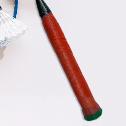 LICHTS®Badminton Grip Cushion Wrap 22 Yards PU Tennis Racket Grip Tape Backing Film Orange|1 Roll of Badminton Grip Cushion wrap|Sporting Goods image 5