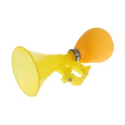 ECOMISTIQ®2xKid PVCHorn Bell Ball Trumpet Warning Alarm Children Yellow|Sporting Goods | Cycling | Bicycle Accessories | Bells & Horns image 3