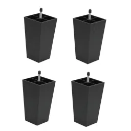 UniQMart 4X Bed Riser Table Lifts Furniture Square Feet Plinth Floor Protector 11.5cm image 4