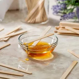 SANWALSA [Pack of 100 Sticks, 4.5 inch] Wooden Ice Cream Sticks | Popsicle Sticks | Ice Cream Sticks for DIY Crafts, School Projects image 4