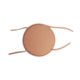 THE STYLE SUTRA Round Chair Cushion Floor Pouf Mat Chair Pad for Tea Ceremony Bedroom Office Brown 38 cm image 1