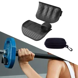 Meadawgs®Gym Grips for Weight Lifting Gym Workout Gloves for Training Sports Exercise Black|Sporting Goods | Fitness Running & Yoga | Strength Training |1 Pair Hand Grip Strengtheners image 5