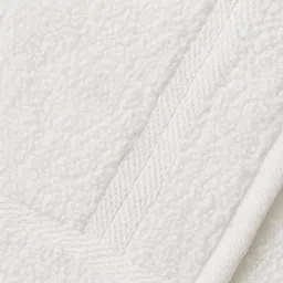 Space Fly White Face Towel 10x10 Inch | 100% Cotton Soft & Absorbent Multipurpose Towel | Quick Dry Face Washcloth for Men & Women | Reusable Skin Care Towel – Pack of 12 image 1