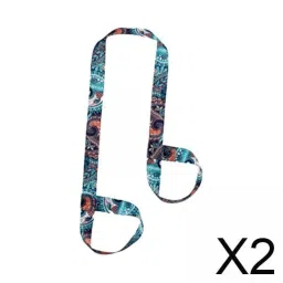 CALANDIS™ 2xYoga Mat Strap Men Women Adult Yoga Mat Carrier Strap for Gym Sports Pilates Blue | Mat Carriers & Bags | Yoga & Pilates | Fitness, Running & Yoga image 1