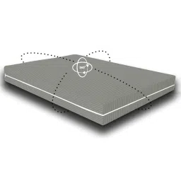 BSB HOME Premium Cotton Mattress Cover/Protector with Zipper Chain|Provides All Around Protection with 360° Encasing |Single - 72x36+6 inches (6x3 ft) - Pack of 1 - Grey image 4