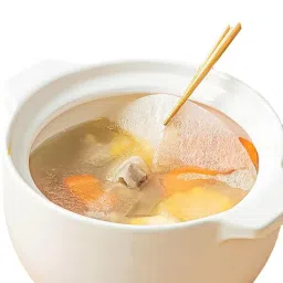 Bnf® 100 Pieces Oil Absorbing Paper Non Stick Filter Paper for Fried Food Cooking 18cm | Home & Garden image 2