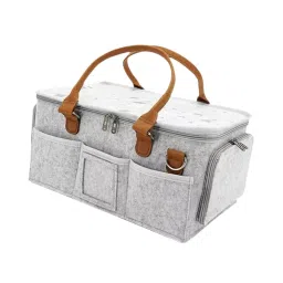 ecomistiq ECOMISTIQ® Diaper Tote Bag Nappy Bag for Outdoor Activities Travel Shopping|Baby | Strollers & Accessories | Stroller Accessories image 3