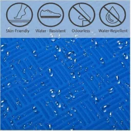 Supreme Interlocking Tiles Floor Mats for Gym Equipment/Yoga 25 MM Thickness (Pack Of 4) Exercise & Gym Mat Covering Area 13.88 Sqft. image 1