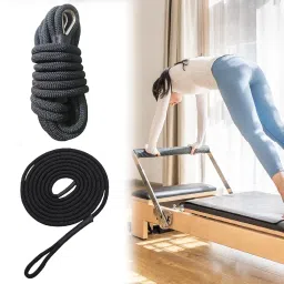 TRENDYNEST Pilates Reformer Pull Rope Part for Yoga Exercise Equipment Balance Training with Iron Ring | Pilates Accessories | Yoga & Pilates image 2