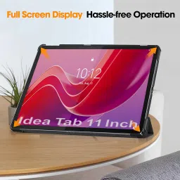ProElite Cover for Lenovo idea Tab 11 inch 2025 Cover Case, Sleek Smart Flip Case Cover for Lenovo idea Tab 11 inch 2025 Tablet (Support Auto Sleep Wake), Dark Blue image 3