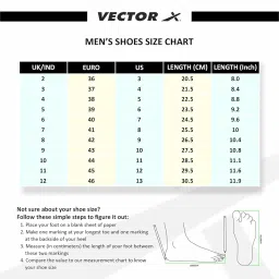 Vector X Flyer 2.0 Football Shoe/Studs, Double Colored TPU Sole, Padded Footbed, Premoulded Heel Shoe for Men image 2