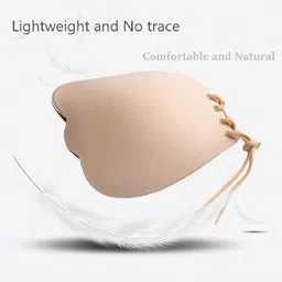 Tayomi Womens Silicone Gel Stick on Bra Strapless Adhesive Bra Push up Design Invisible Sticky Bra Backless Bra Wire Free Non Padded self Adhesive Bra for Dresses Tops Gowns image 1