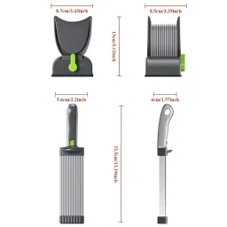 ABUDIT Manual Meat Slicer 2mm/4mm Stainless Steel Blades,All-Slicer Meat Slicer for Beef Pork Chicken Non-Slip Base and Cut Resistant Gloves, Easy Clean Design for Fresh Meat Perfect for Hot Pot image 1