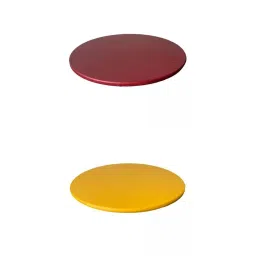 2X Anti-Slip Round Table Cover Cloth Waterproof Tablecover Protector image 1