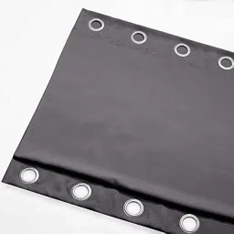 Duronet - Waterproof & Sun Blockage Top & Bottom Grommet Curtainse Outdoor Curtains (Grey, 4.5 X 7.5 Feet, Polyester), Pack Of 2 image 5