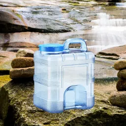 VISTORA Camping Water Container Empty Water Bottle Carrier for Backpacking Household 10L image 5