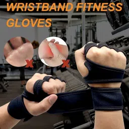 ABTRIX WITH AB Weight Lifting Gloves with Wrist Wraps, Full Palm Protection, Extra Grip, Anti-Slip Neoprene Gym Gloves for Men & Women – Cross Training, Pull Ups, Fitness, Weightlifting (XL) image 5