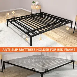 HASTHIP® 6Pcs Mattress Stoppers Mattress Retainer Holders,Adjustable Screw Fixed Holders for Bed Frame,Metal Anti-Slip Panels Non-Slip Gripper image 5