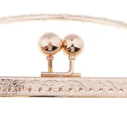 bnf® Vintage Metal Purse Clasp Frame Handle Sewing Clutch Bags Accessories Gold Crafts | Sewing | Foundations & Undergarments | Purse Handles, Frames & Feet image 3