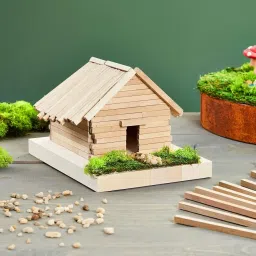 Prescent Square Long Wooden Dowels Sticks 30 cm and 10 MM in Thickness for Crafts, Cake Dowels, Home Décor, DIY Projects, and Much More (Pack of 12, 30cm x 10mm) image 3