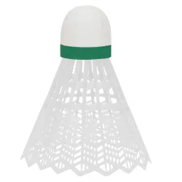 NONGI Plus Plastic Badminton Shuttlecock Pack of 10(White) image 1