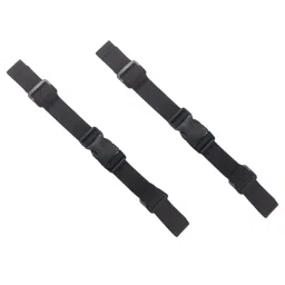 bnf Bnf® 2X 2 Pieces Adjustable Backpack Chest Belt Nylon Anti-Skid Chest Strap Black|Sporting Goods | Winter Sports | Accessories | Bags & Backpacks image 2